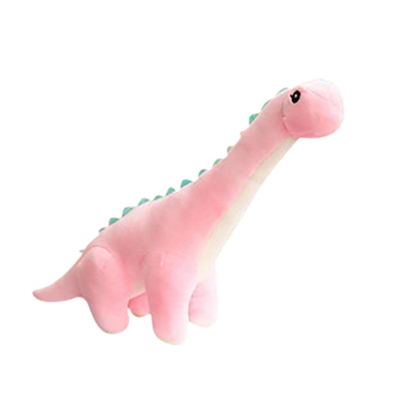 Onefa 13.8 Inch Pink Dinosaur Plush Toy - Soft Long Neck Dragon Stuffed Animal for Kids, Cute Skin-Friendly Plushie for Home Decor, Perfect Birthday Gift & Christmas Present | Great for Nursery Decor, Cuddling, and Gift Giving