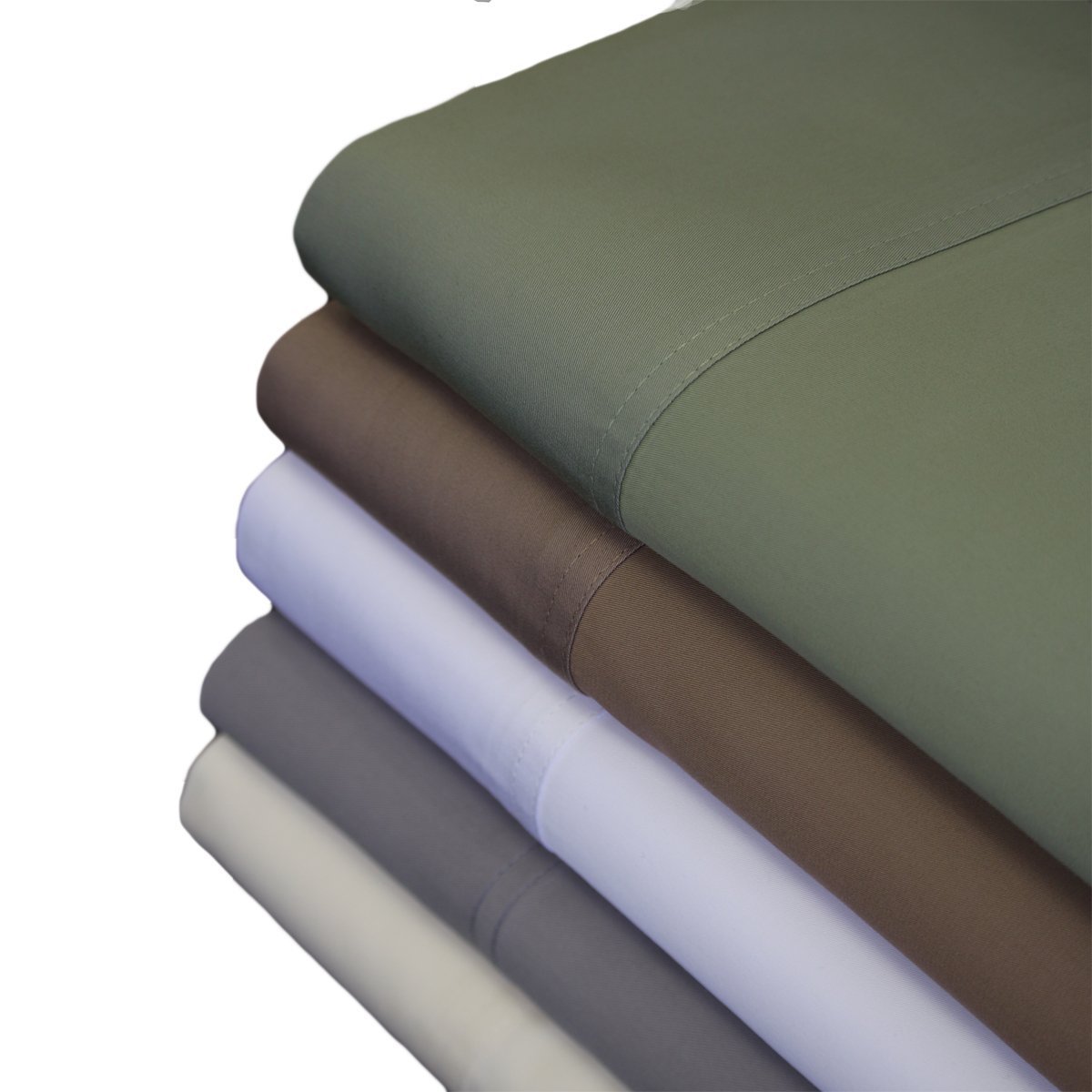 Royal Hotel Luxury Bamboo Viscose Pillowcase Set - 600 Thread Count Silky Soft Standard Size Pillow Cases (2PC) - Breathable & Hypoallergenic for Ultimate Comfort - Perfect for Hotels, Home Bedding & Spa Retreats
