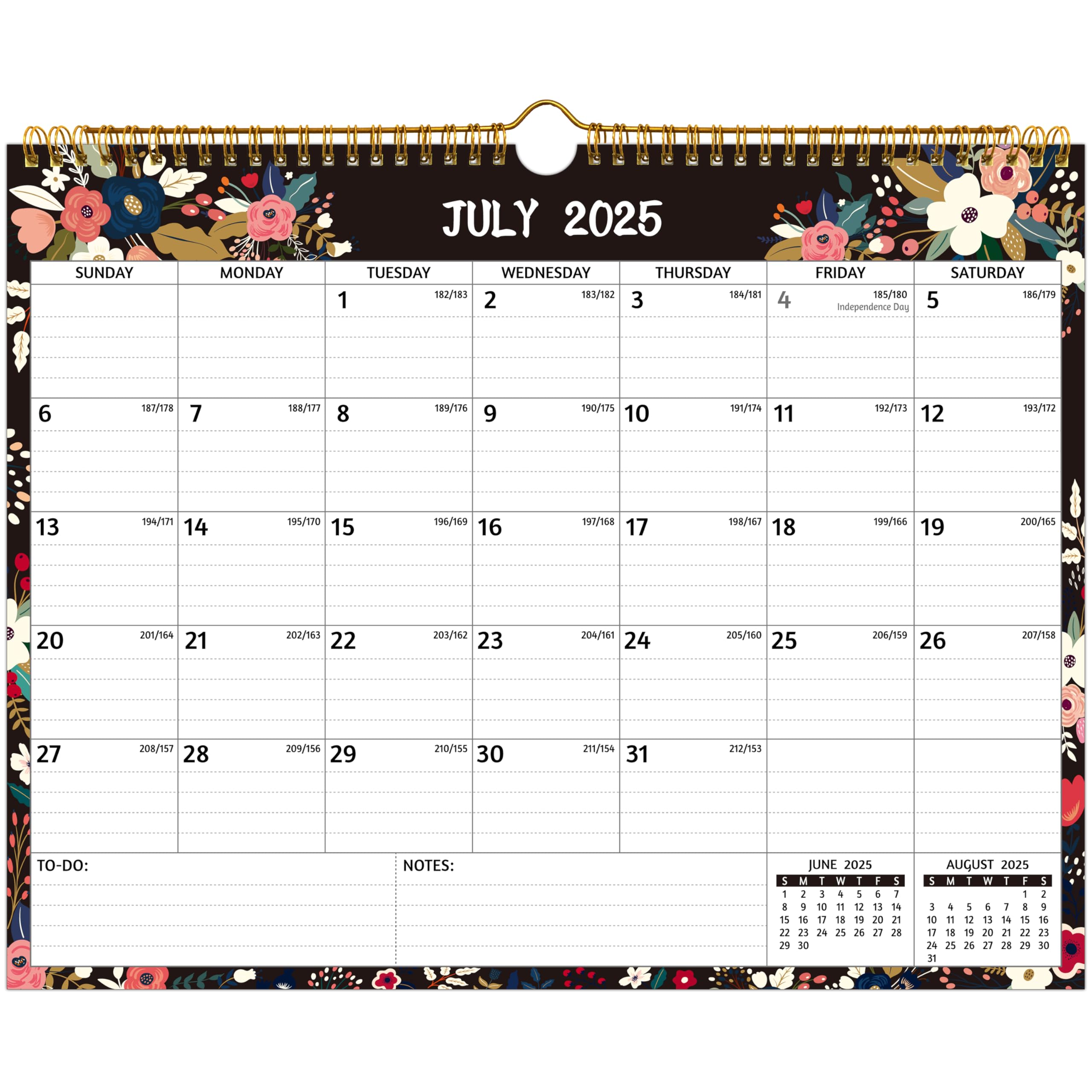 2025-2027 Wall Calendar | 2 Year Monthly Planner (July 2025 - June 2027) | 14.57