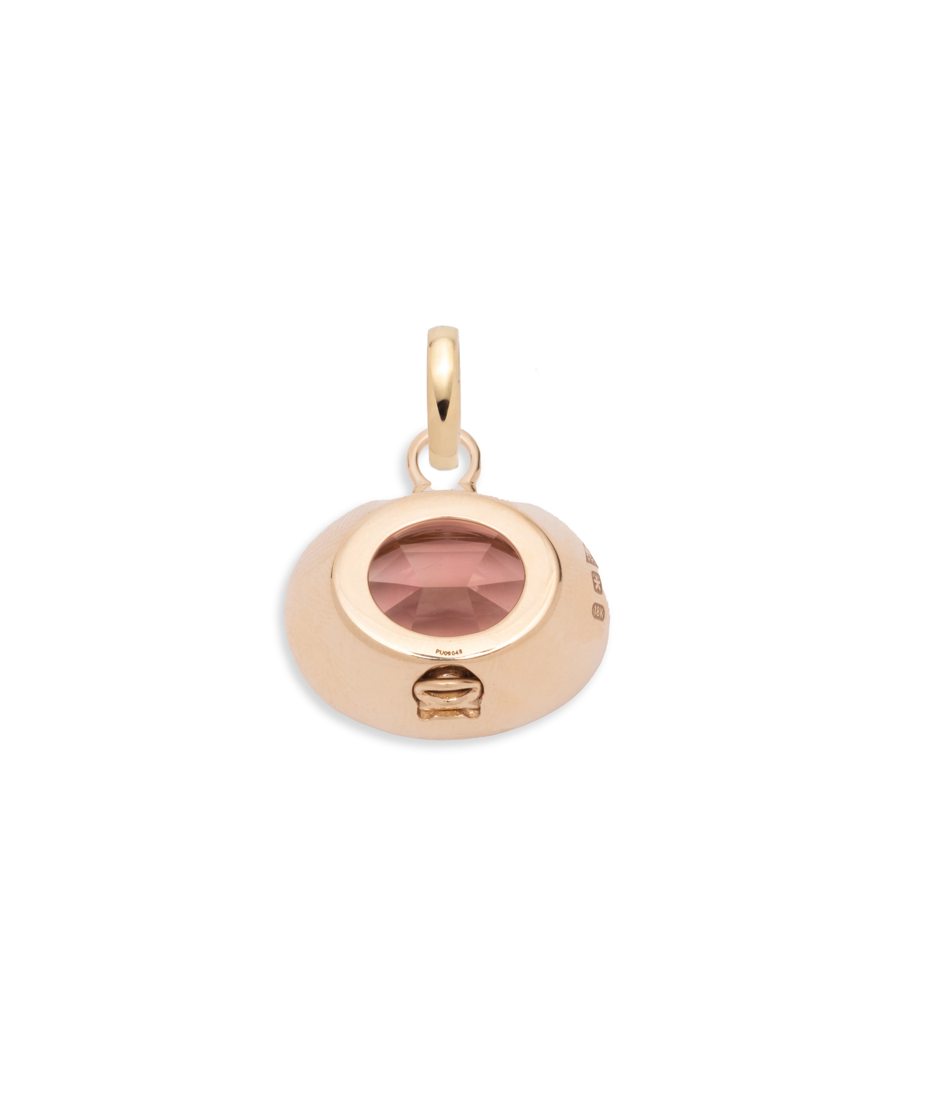 9.82ct Oval Cut Unique Pink Tourmaline Gemstone Pendant in 14K Yellow Gold with Annex Link Chain - Elegant Jewelry Gift for Women, Perfect for Weddings, Anniversaries & Special Occasions
