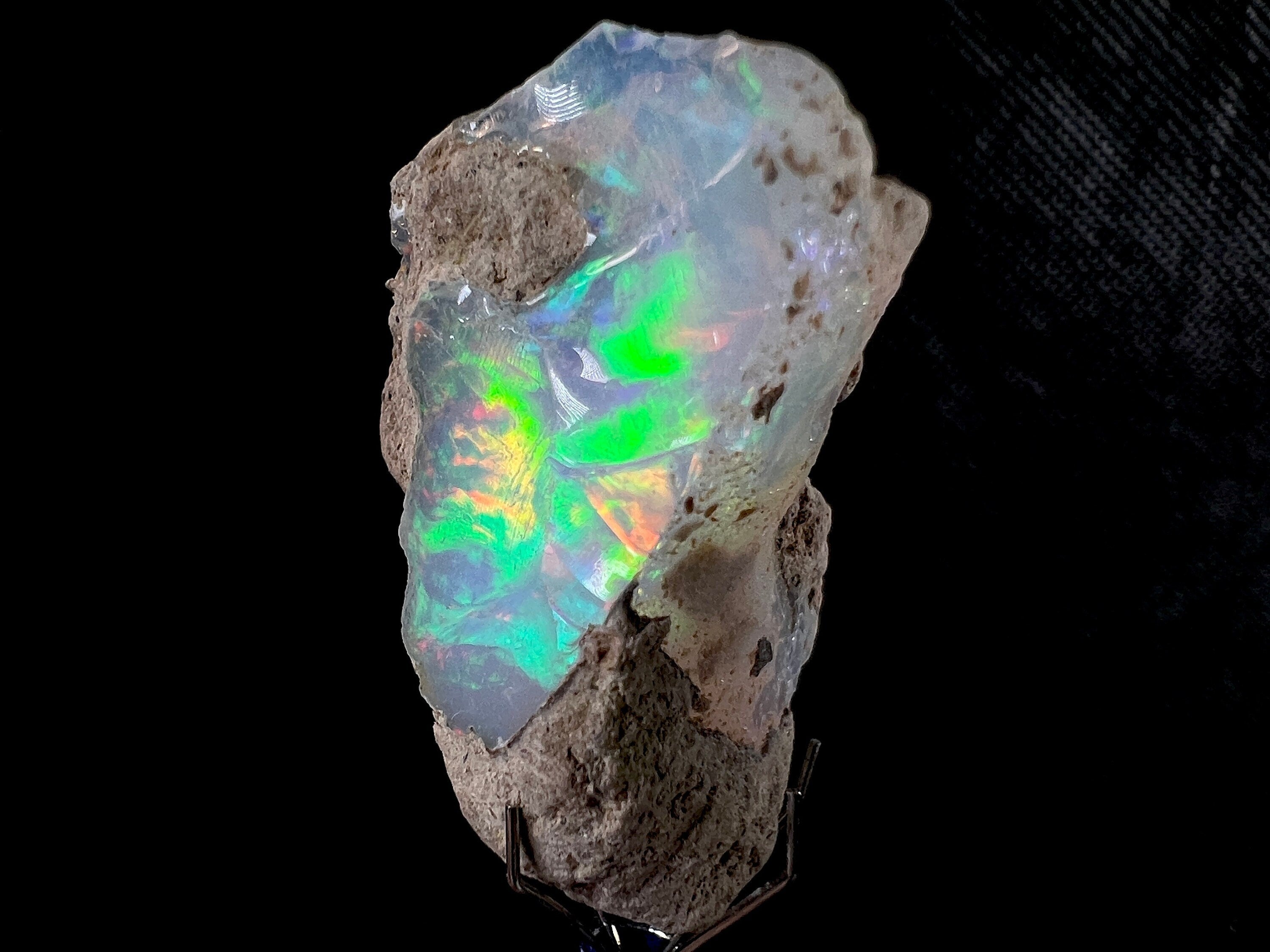 Premium 4A+ Welo Opal Raw Crystal - Certified Cutting Grade Opal for Jewelry Making (50624) - Perfect for Rings, Necklaces & Handcrafted Gemstone Designs
