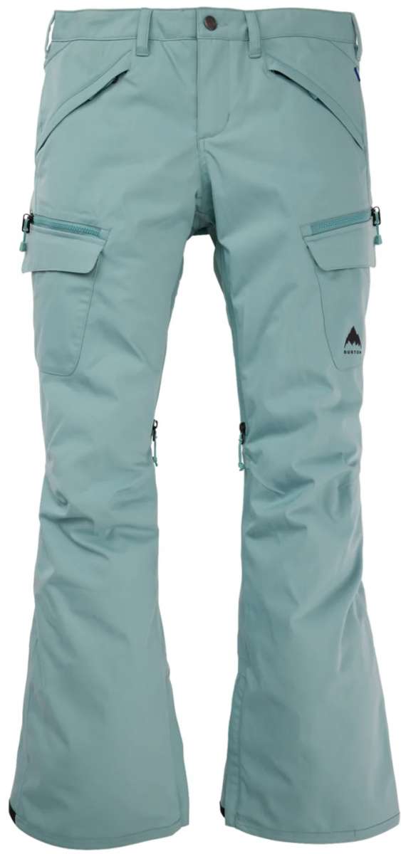 Burton Women's Gloria 2 Layer Stretch Snowboard Pants 2024 - Waterproof & Breathable Ski Pants for Winter Sports & Outdoor Activities