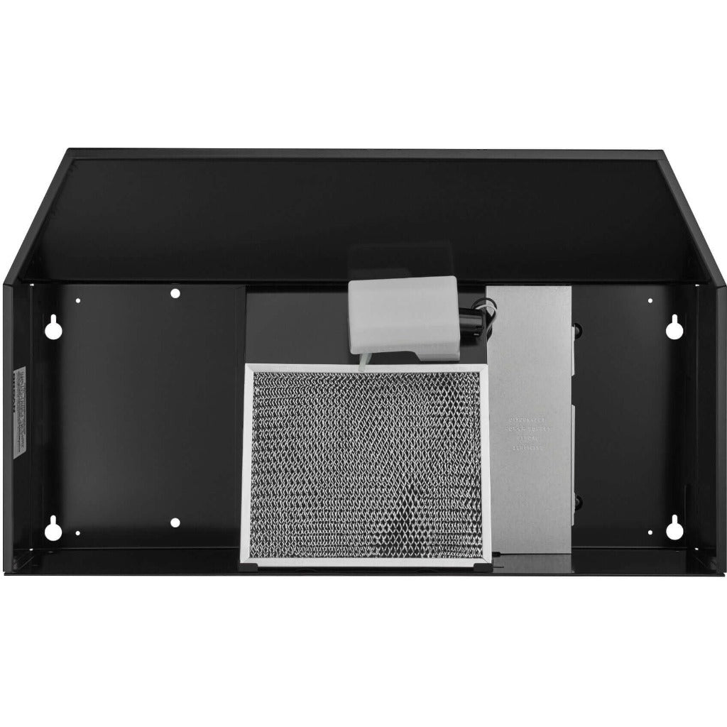 Broan F40000 Series 30-Inch Two-Speed 4-Way Convertible Under Cabinet Range Hood in White (F403011) - Perfect for Kitchen Ventilation & Smoke Removal