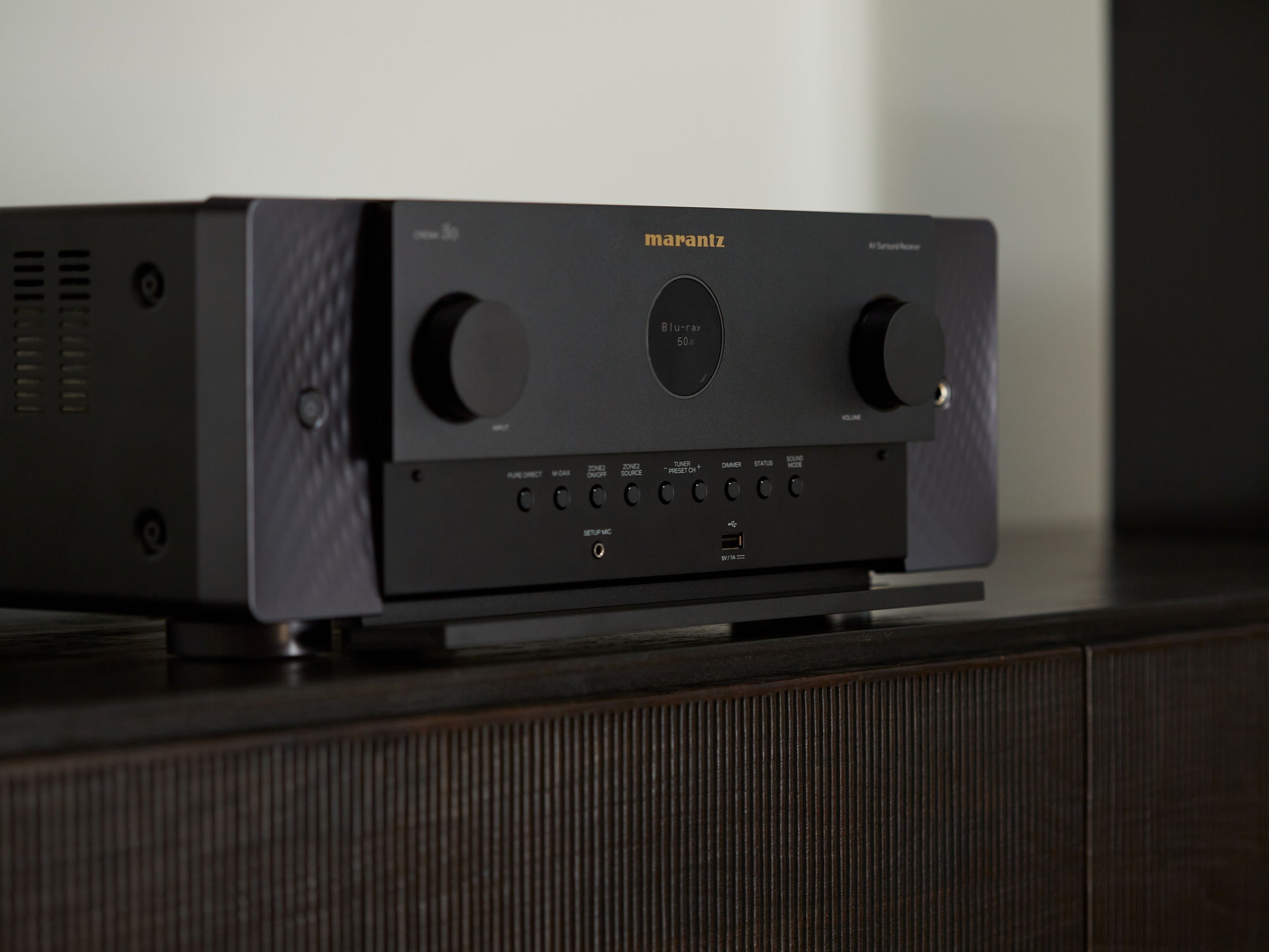 Marantz Cinema 50 8K AV Receiver - Premium Home Theater Sound System with Dolby Atmos & IMAX Enhanced | Perfect for Movie Nights & Music Streaming