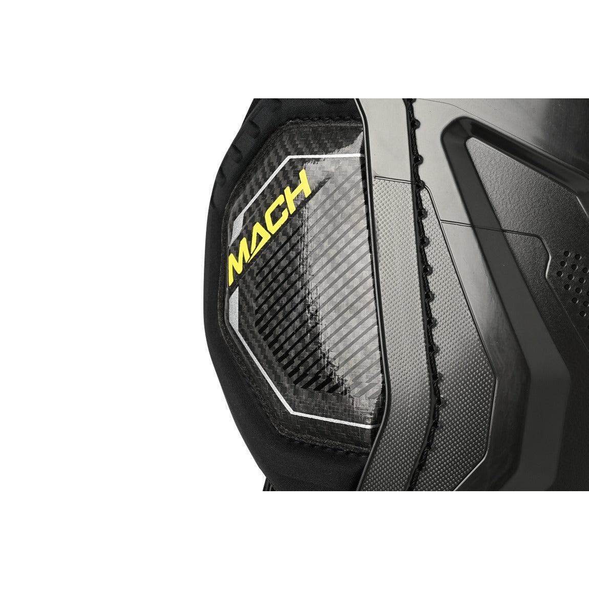 Bauer Supreme Mach Intermediate Hockey Shin Guards - Protective Gear for Ice Hockey Players - Perfect for Training & Games