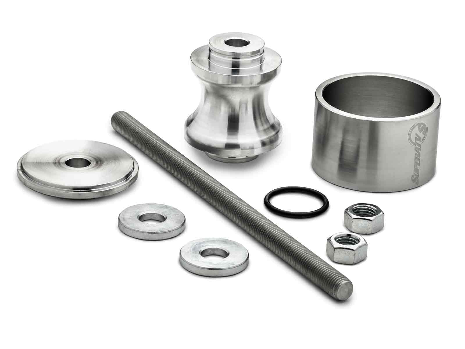 SuperATV 40mm & 44mm Wheel Bearing Removal Tool Kit for Polaris RZR, General, Ranger, Sportsman - No Press Needed for Easy Installation & Removal - Perfect Alignment for ATV/UTV Maintenance & Off-Road Repairs