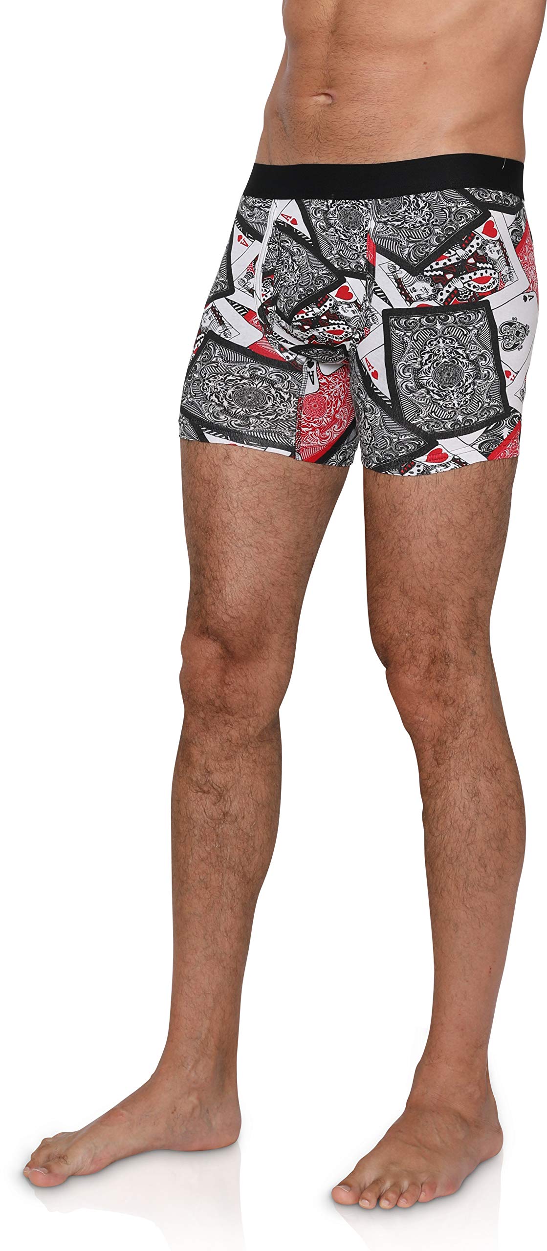 Funny Printed Men's Boxer Briefs - Comfortable & Breathable Underwear for Casual Wear, Gym, and Everyday Use