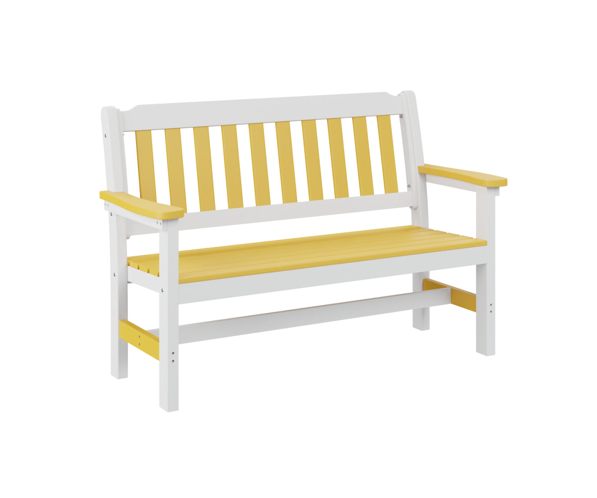Sunburst Yellow on White