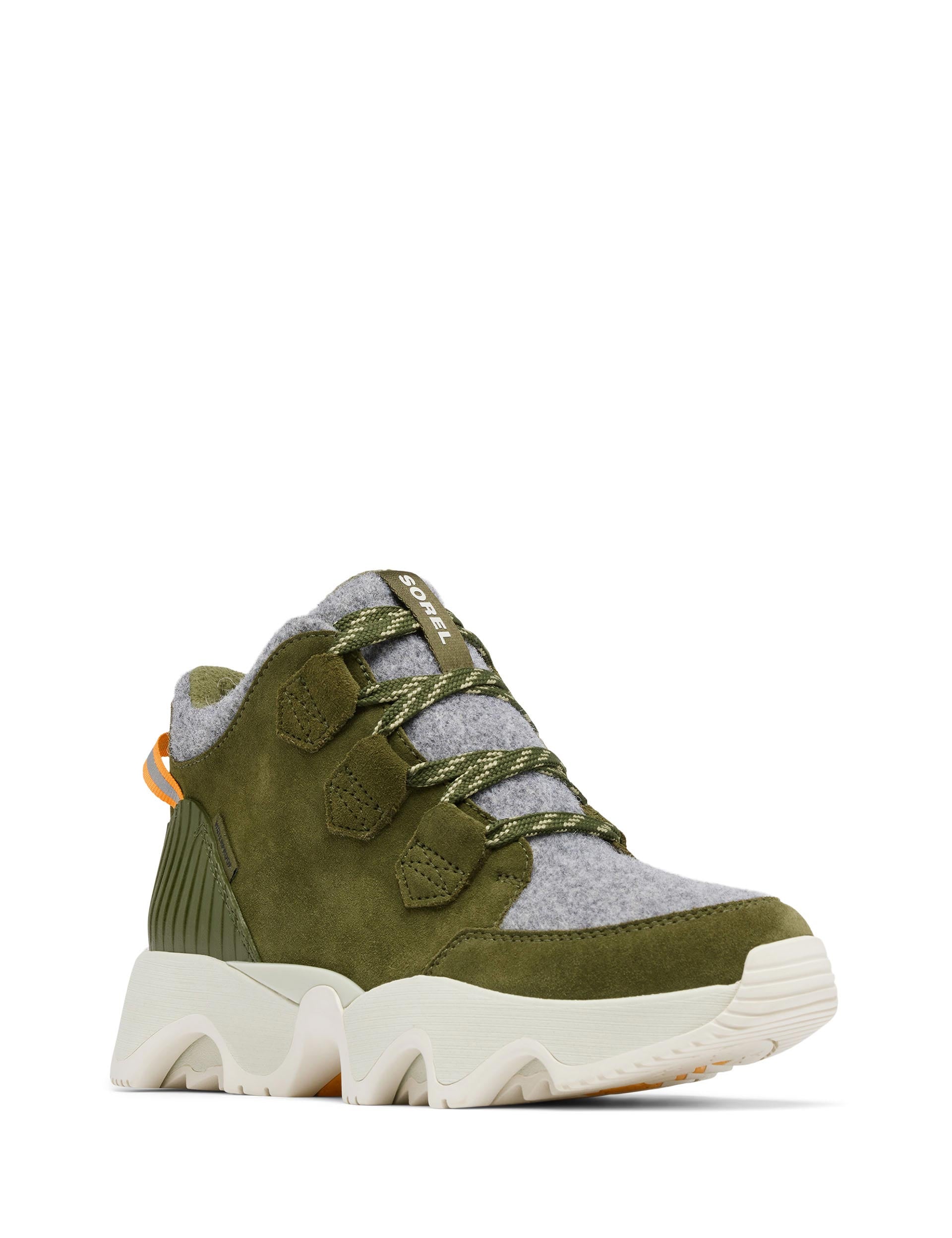 Kinetic Impact Caribou Plus Waterproof Sneaker Boots for Men & Women - Utility Green/Light Aloe - Hiking, Outdoor, Winter & Work Boots for All Terrain
