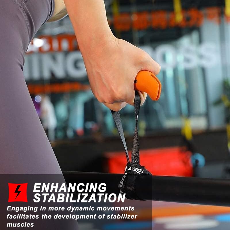 LARA STAR Heavy Duty Pull Up Handles Grips - Fitness Strap & Cable Machine Handles for Strength Training - Durable Sling Trainer for Home Gym, Pull-up Bars, Barbells & Pulling Machines - Perfect for CrossFit, Weightlifting & Functional Training