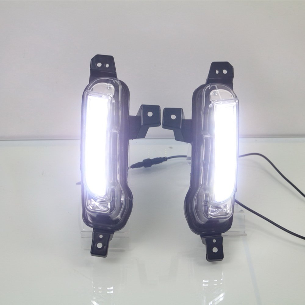 6000K LED Daytime Running Lights (DRL) for Suzuki Vitara 2015-2019 - Bright White Front Bumper Lights for Enhanced Visibility & Safety | Perfect for Daily Commuting & Night Driving
