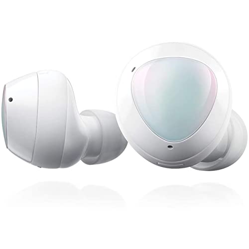 Urbanx Street Buds Plus True Wireless Earbuds for Samsung Galaxy A51 - Bluetooth 5.0 Noise Isolating Headphones with 24H Playtime - White (US Warranty) | Perfect for Gym, Commuting & Workouts