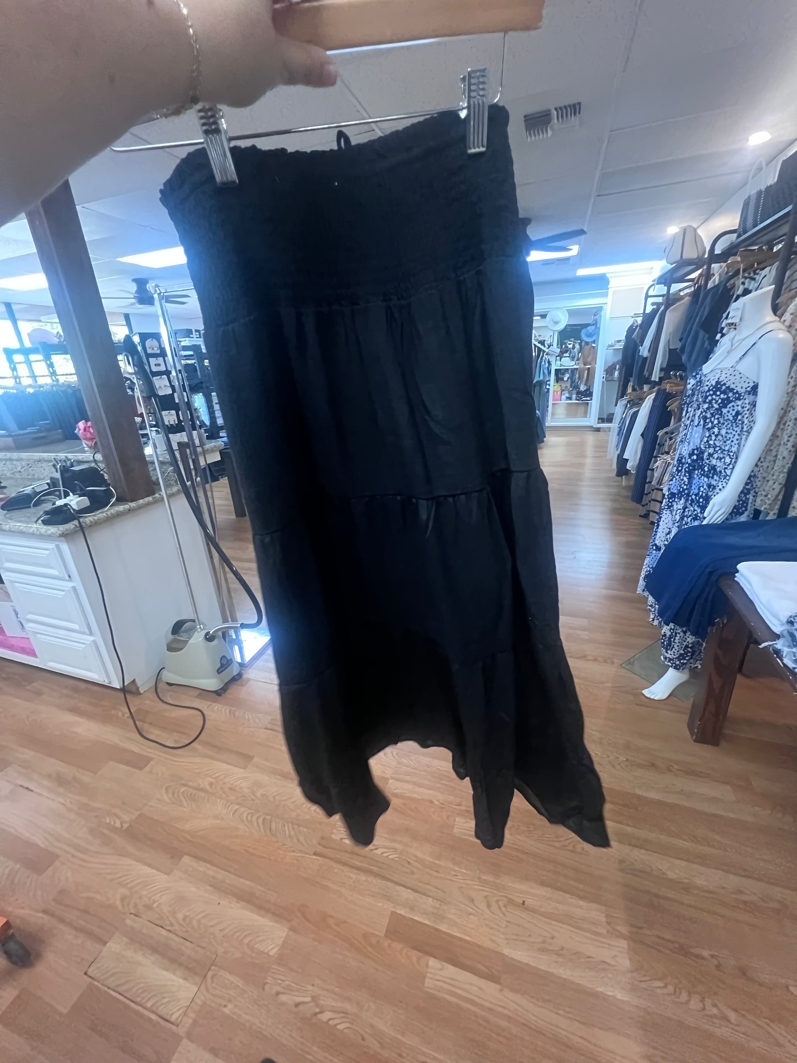 Mama Mia Maxi Skirt for Women - Flowy Long Bohemian Skirt with Pockets | Perfect for Beach, Vacation & Summer Outfits
