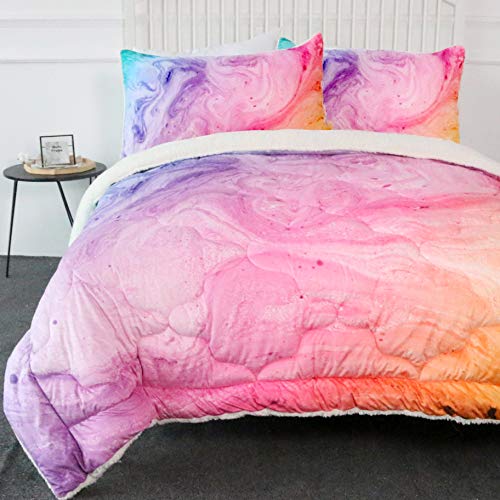 Colorful Pink Marble