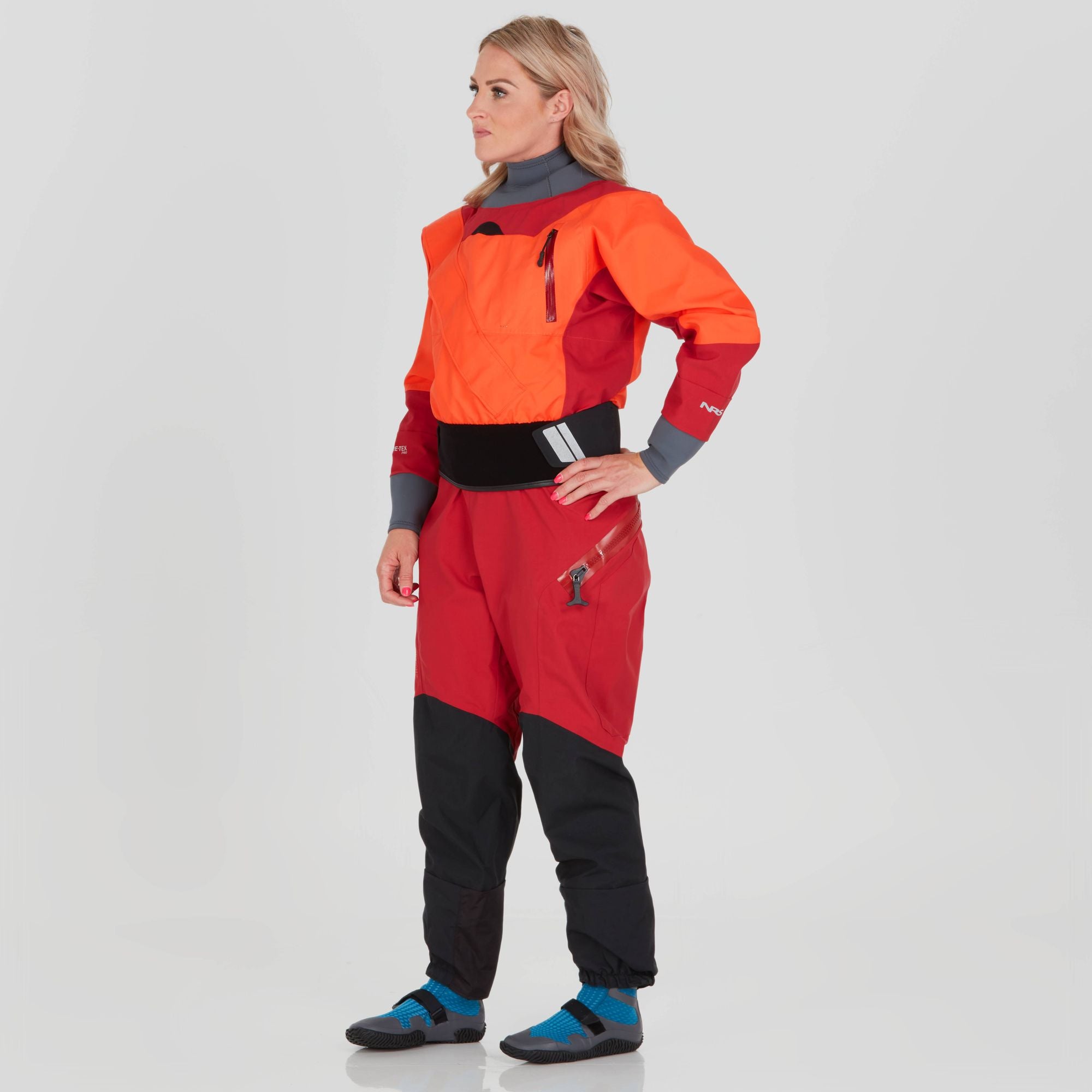 Axiom Women's GORE-TEX Pro Dry Suit - Waterproof & Breathable Diving Suit for Scuba, Kayaking, and Cold Water Sports