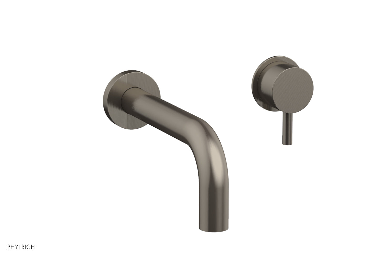 Basic II Single Handle Wall Mount Lavatory Faucet Set with Lever Handle - Model 230 15 - Perfect for Bathroom Sink, Powder Room, and Guest Bath Installation