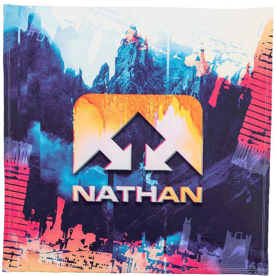 Nathan Bandana0519 - Cooling UV Protection Neck Gaiter for Outdoor Sports & Hiking - Perfect for Running, Cycling, and Summer Activities