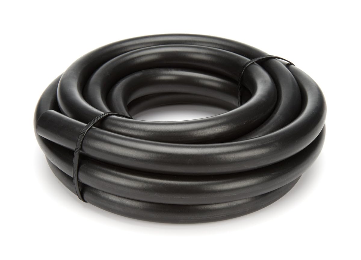 Fragola #10 Push-Lite Hi-Temp Hose 15ft - Black - High Temperature Resistant Fuel Hose for Automotive, Marine, and Industrial Applications
