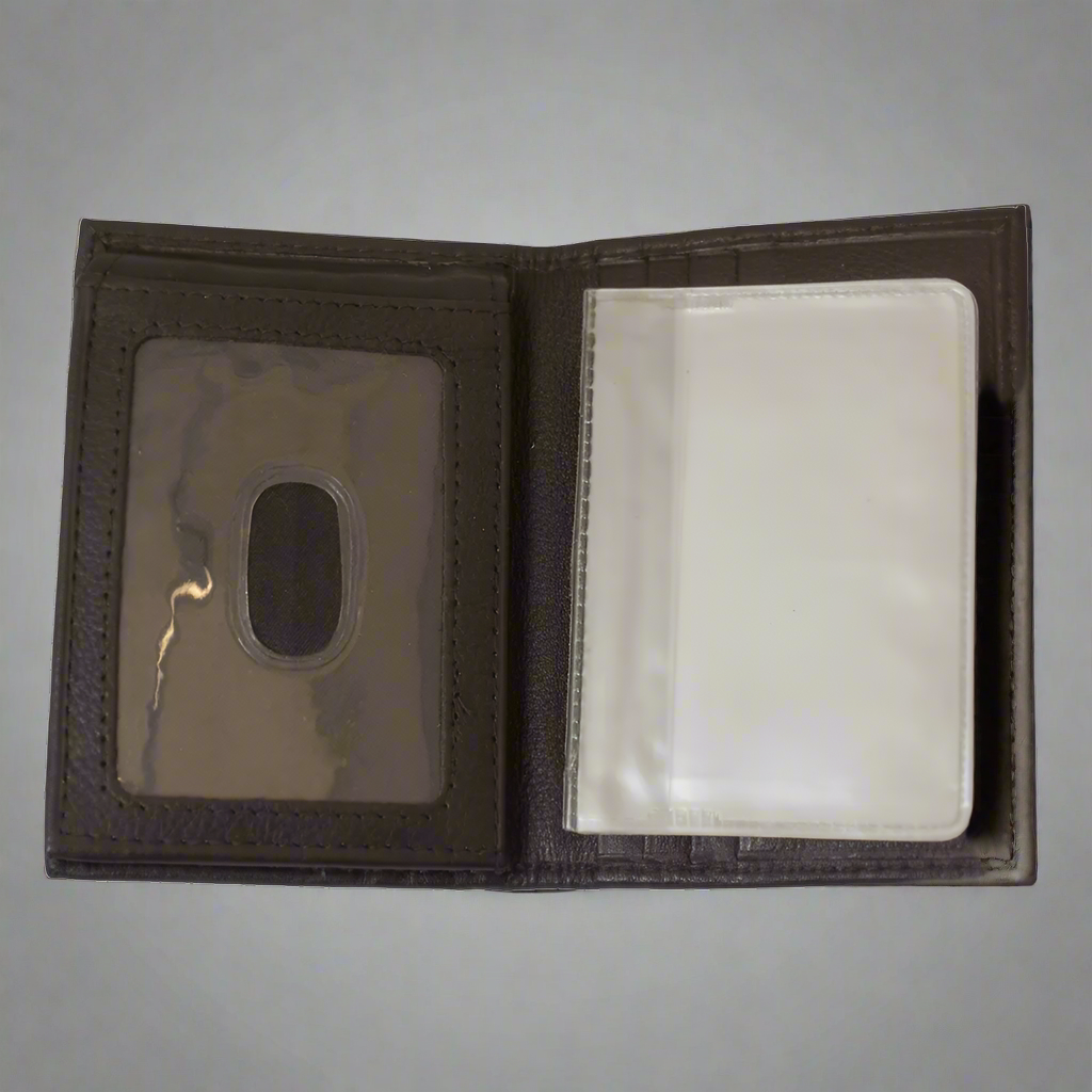 BOL Men's RFID Blocking Leather Bifold Wallet - Slim Upright Design for Credit Cards & Cash - Perfect for Everyday Carry, Travel & Business Use
