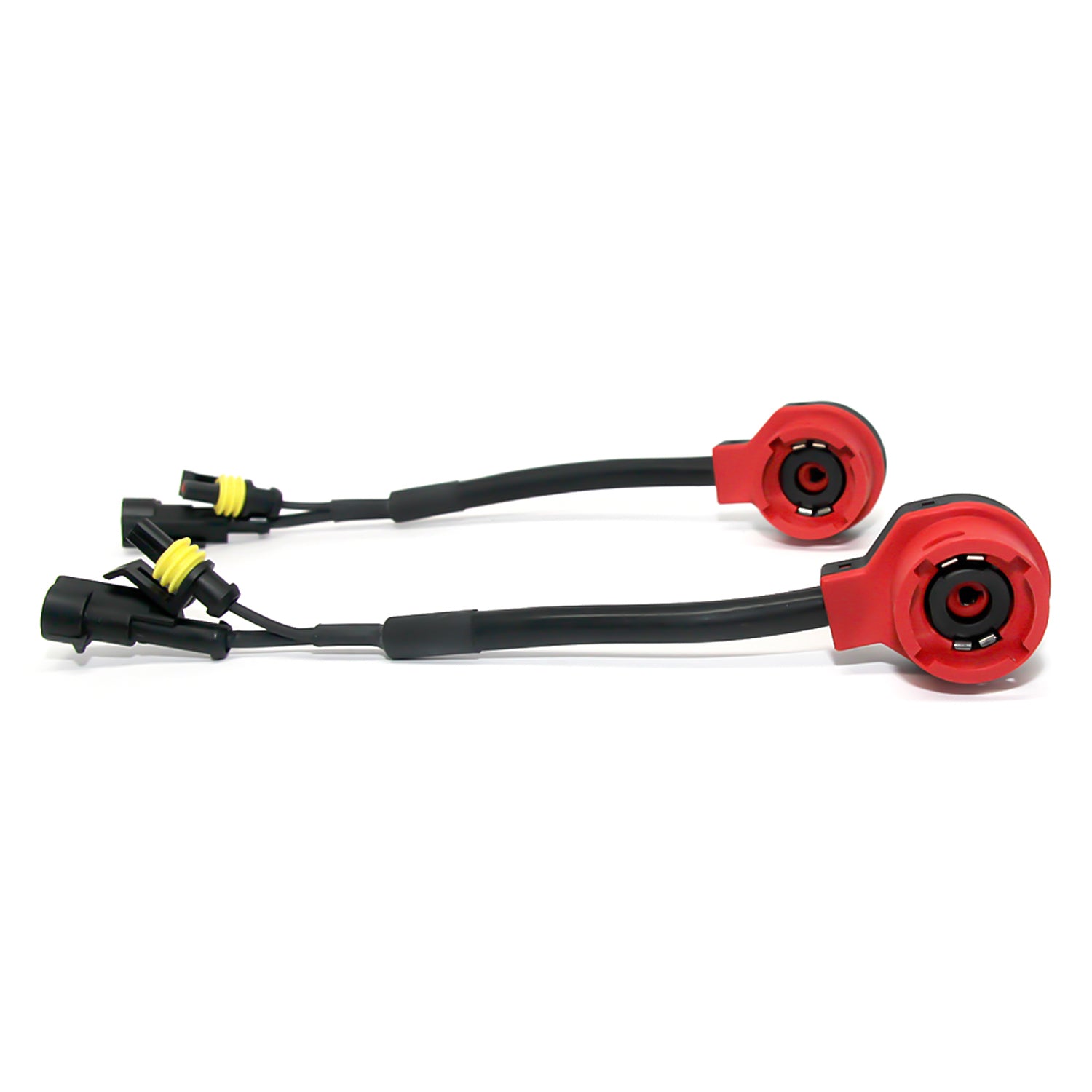 D2S D2R to AMP Conversion Wire Connectors - HID Headlight Adapter Kit (2-Pack) | Compatible with D2S & D2R Bulbs | Easy Plug & Play Installation for Car Headlights, Fog Lights & Projector Upgrades