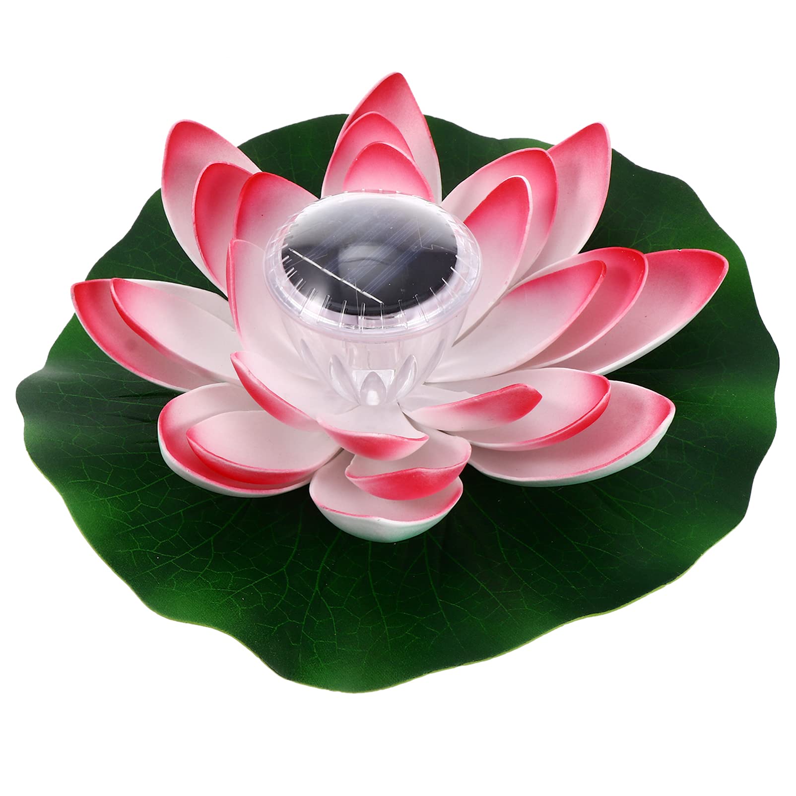 Solar-Powered Color Changing Lotus Night Light - LED Garden, Aquarium & Pool Decoration - Romantic Floating Flower Lamp for Outdoor & Indoor Use