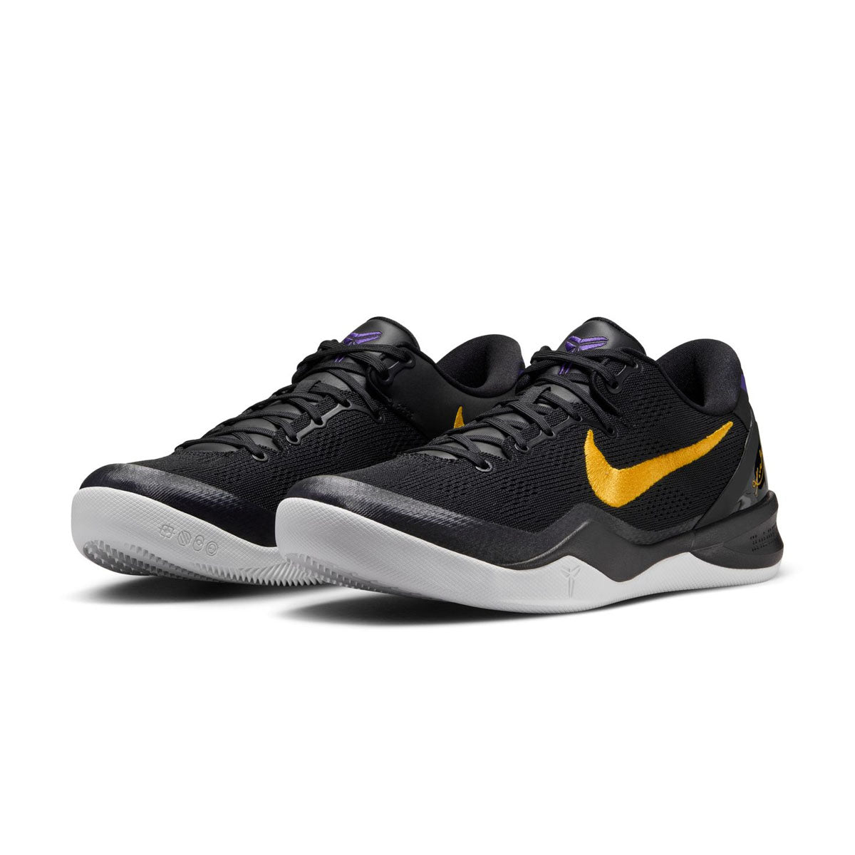Kobe VIII Protro 'Lakers Away' Basketball Shoes - Men's High-Performance Sneakers for Court Play & Street Style | Perfect for NBA Fans, Basketball Training & Casual Wear