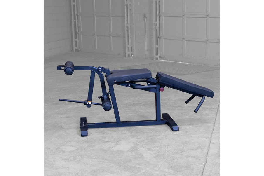 Body Solid Seated Leg Extension & Supine Curl Machine - Home Gym Leg Workout Equipment for Quads & Hamstrings - Perfect for Strength Training and Muscle Building at Home