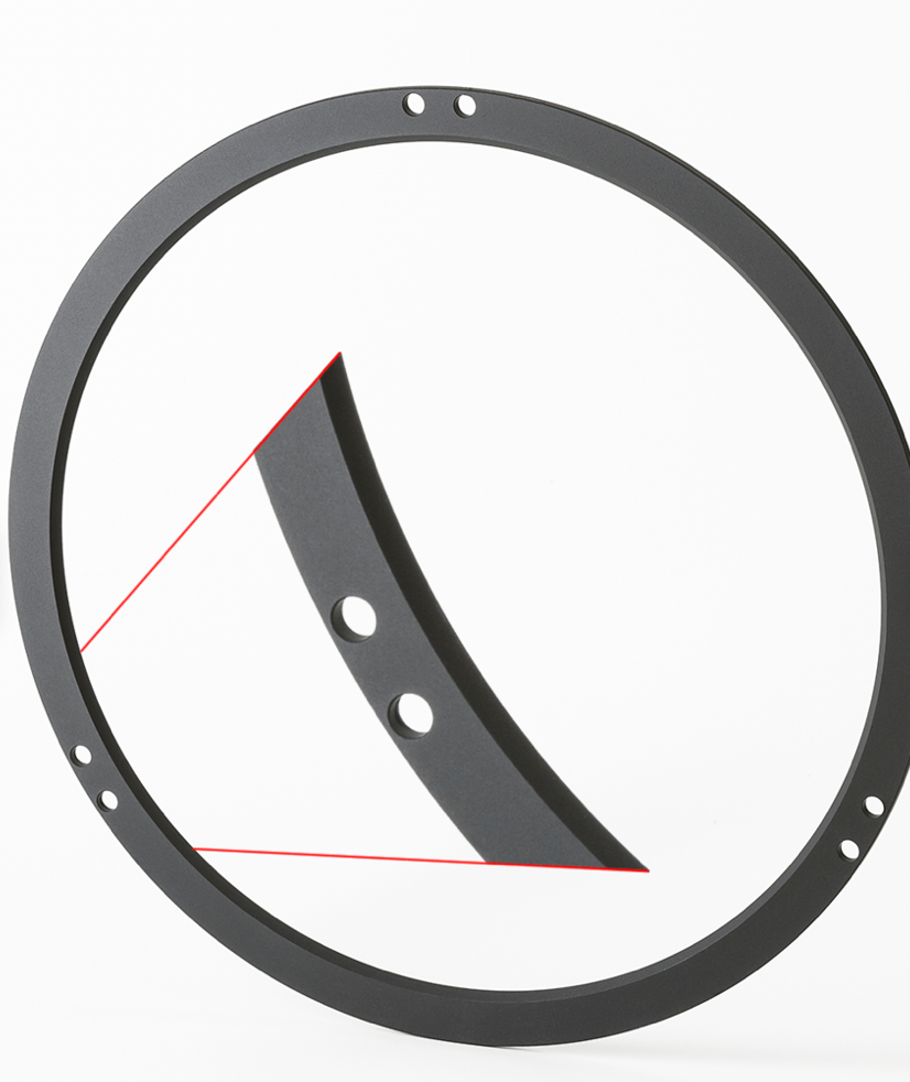 High-Precision CNC Machined Primary Mirror Mask TS200 for Telescopes & Astronomy - Perfect for Stargazing & Astrophotography