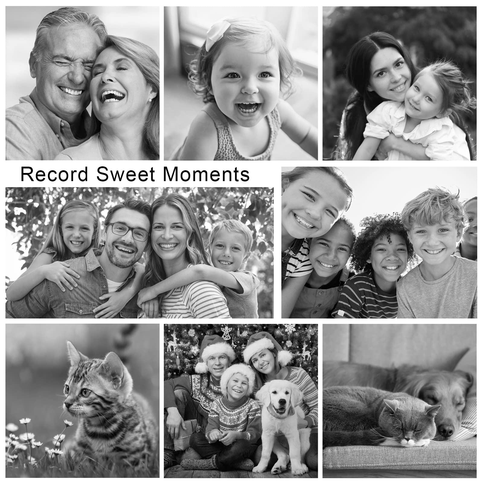10 Rolls Premium Thermal Print Paper for Kids Instant Camera - 57x30mm Photo Printer Refill Paper - Perfect for Birthday Parties, Travel Memories & Creative Art Projects