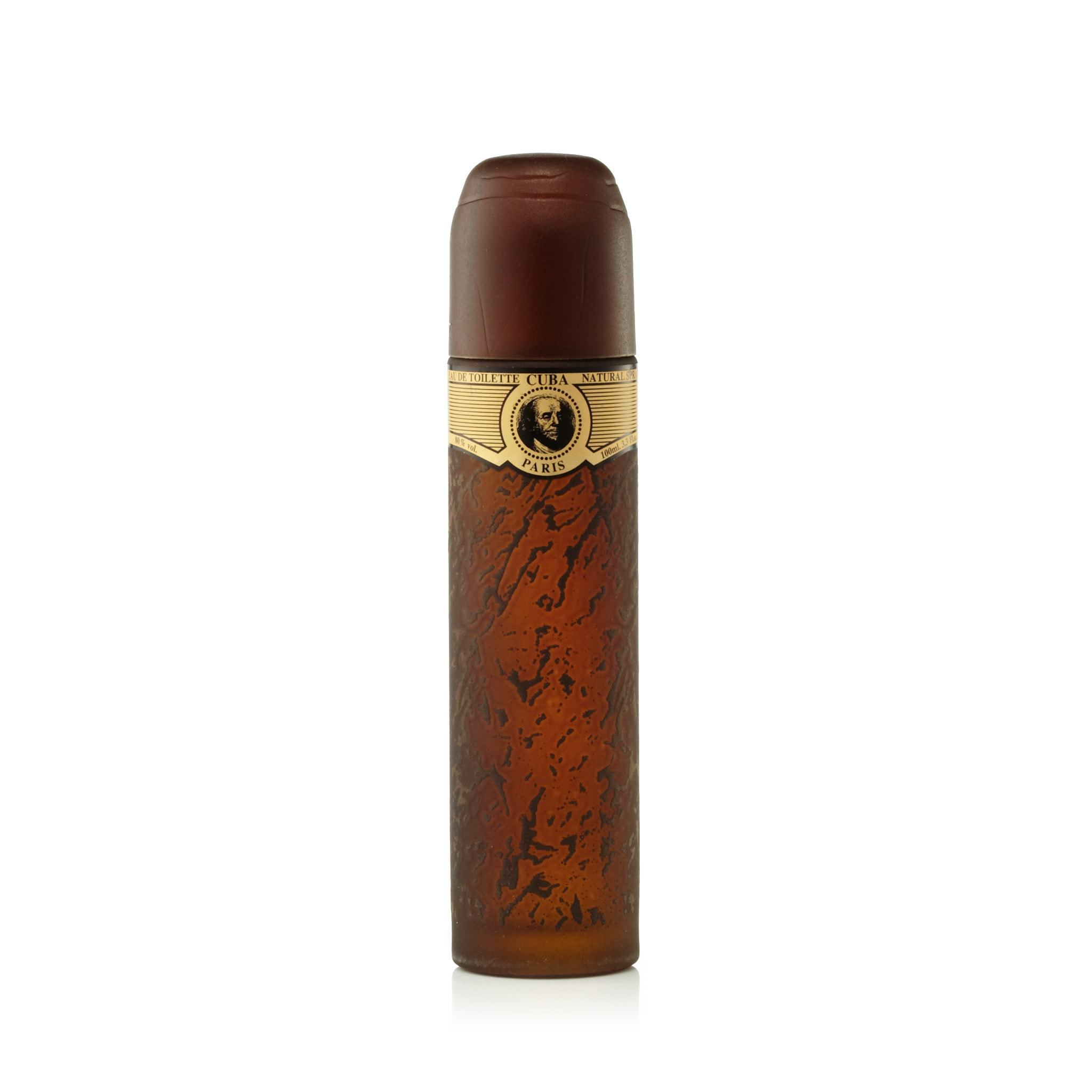 Cuba Gold Men's Eau De Toilette Cologne Spray - Fresh Woody Fragrance for Men, Day & Night Wear, Long Lasting Perfume for Work, Date & Special Occasions