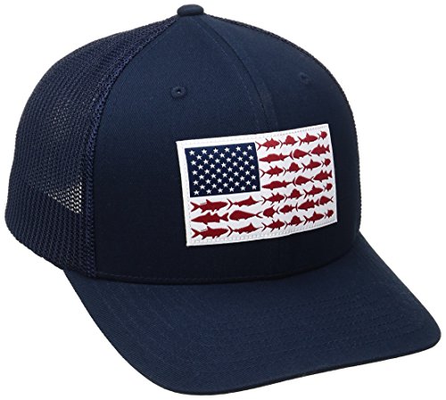 Collegiate Navy Fish Flag