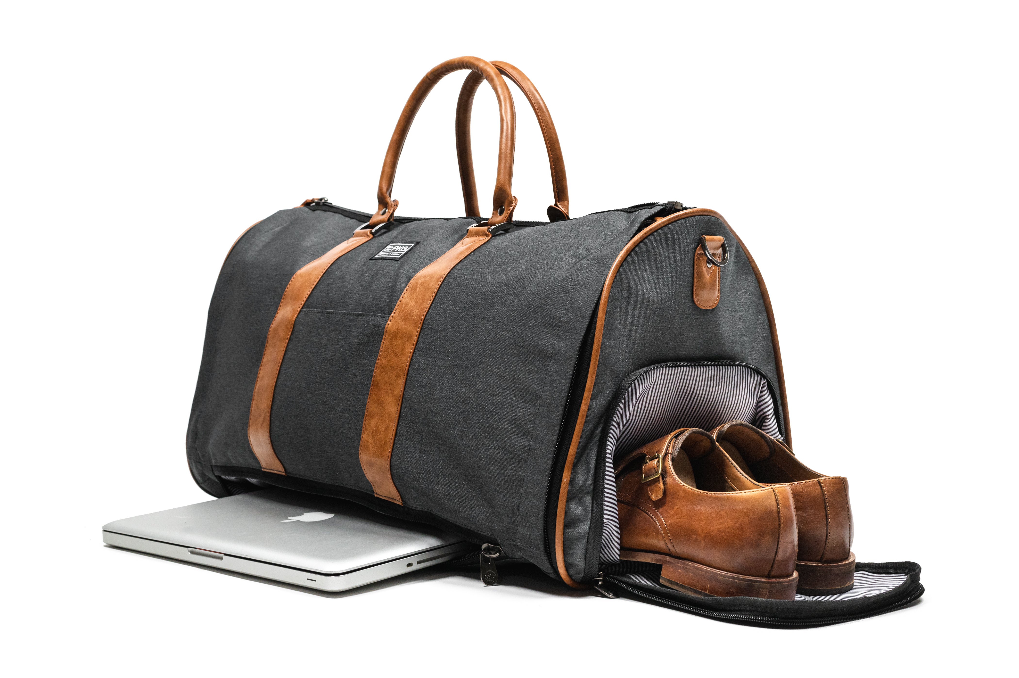 PKG Rosedale 41L Garment Duffel Bag - Waterproof Travel Duffel for Business Trips, Gym & Weekend Getaways | Carry-On Luggage with Shoe Compartment & Shoulder Strap