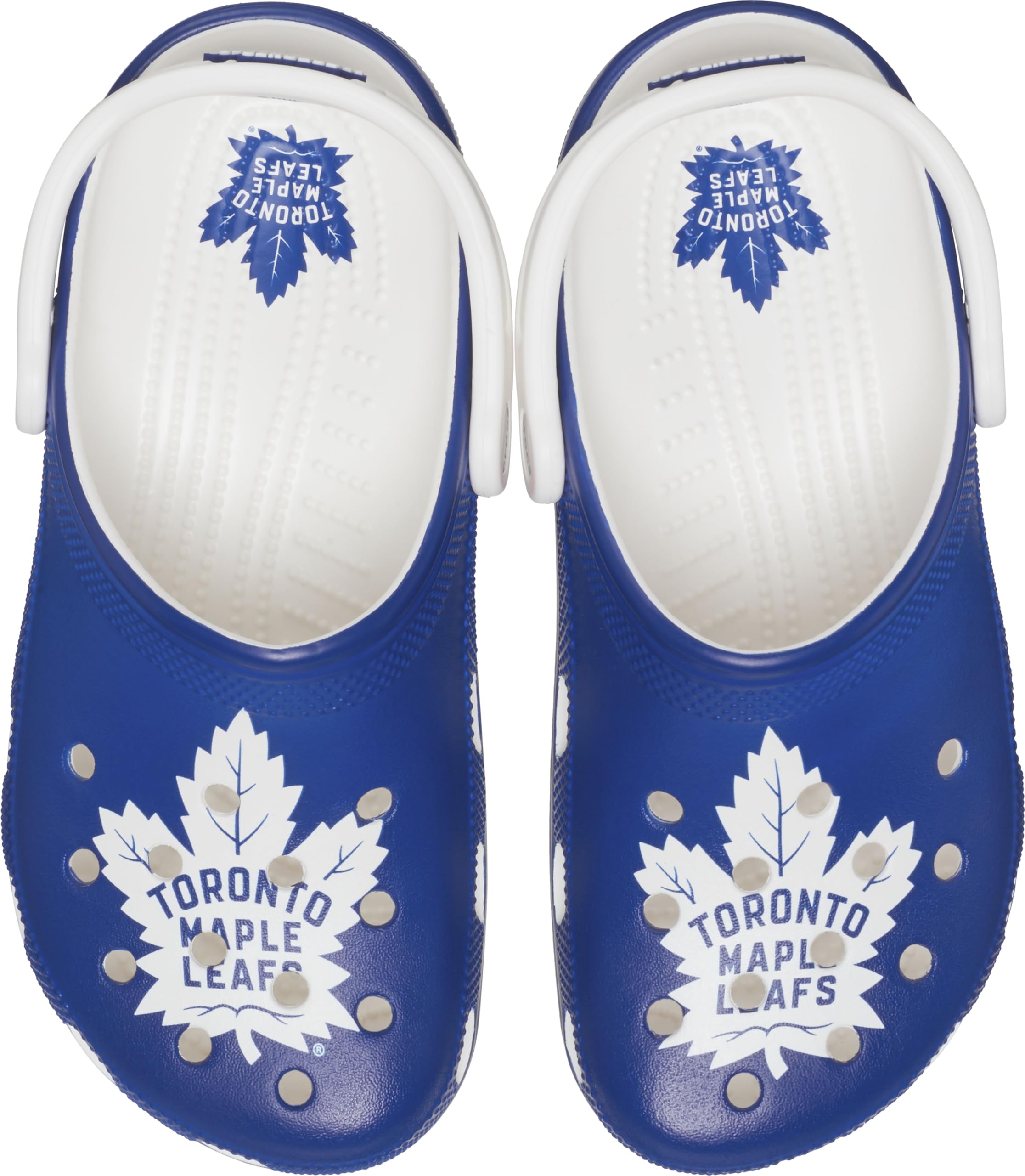 Crocs Unisex-Adult NHL Classic Clogs - Comfortable Slip-On Shoes for Men & Women - Perfect for Casual Wear, Outdoor Activities & Sports Fans