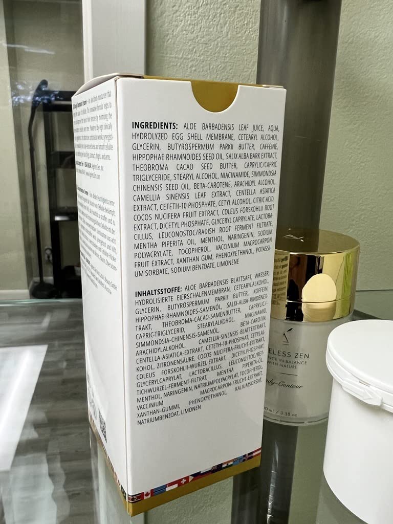 Premium Firming Body Cream for Skin Tightening & Wrinkle Reduction (3.38 FL Oz + Free Refill) - Hydrating Anti-Aging Formula for Sagging Skin - Best for Post-Pregnancy, Weight Loss & Age-Defying Body Care
