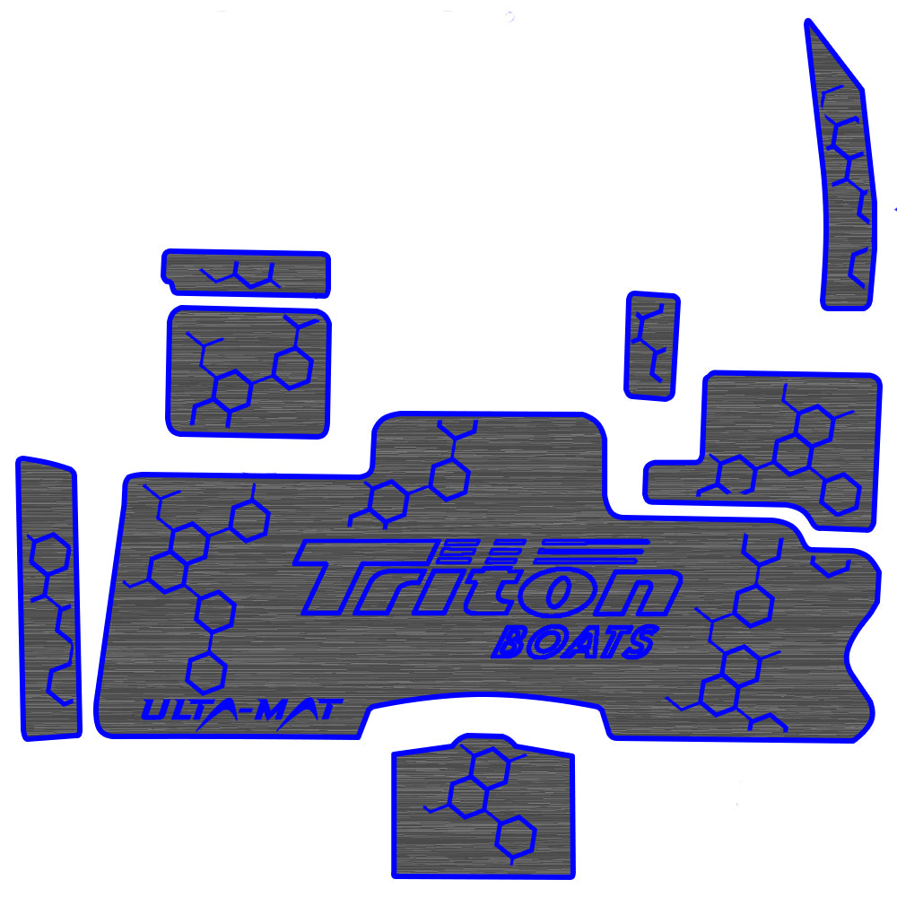 Hennessey Outdoors Ulta Mat - Waterproof Non-Slip Boat Flooring Mat for 2017-2022 Triton TRX20/TRX21 - Perfect for Fishing, Boating & Marine Activities