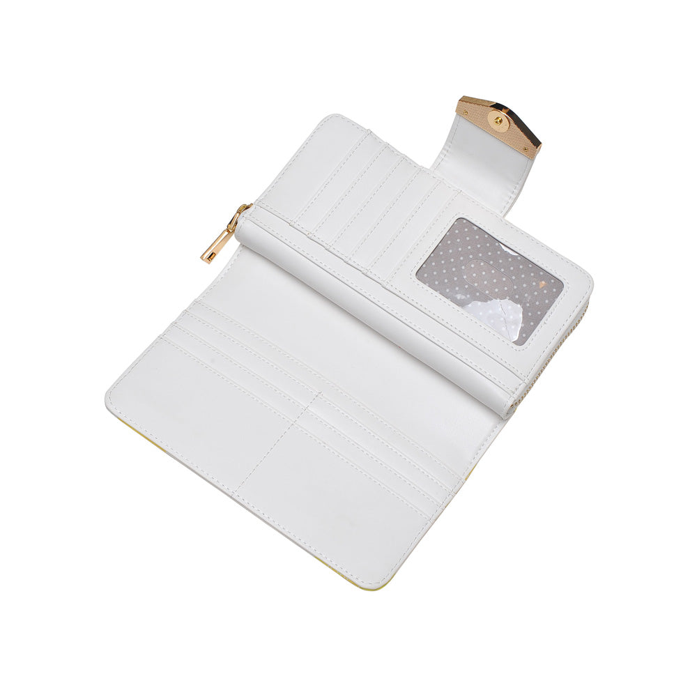 Poppy Lemon Wallet - Stylish & Slim RFID Blocking Leather Wallet for Women & Men | Perfect for Travel, Shopping & Everyday Use
