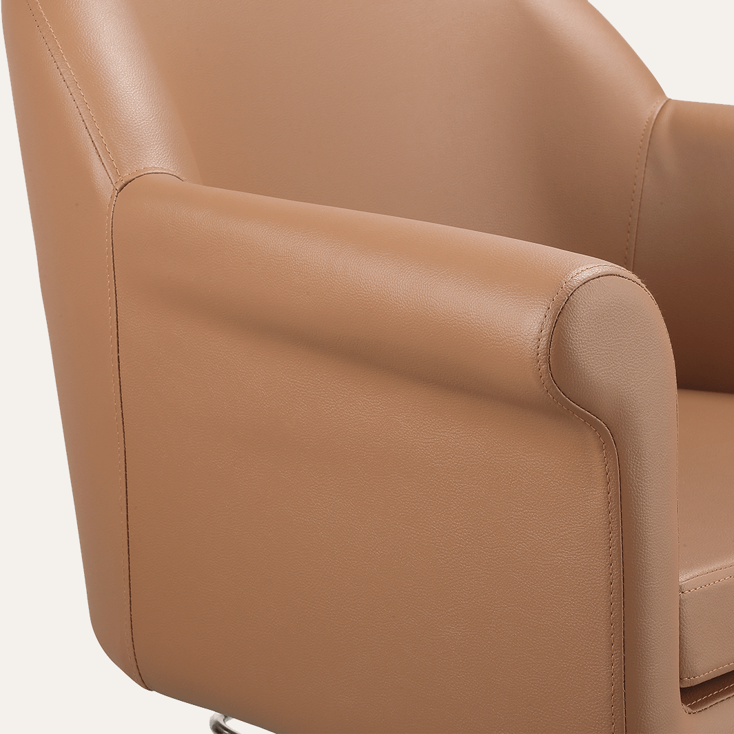 Premium Hudson Salon Chair - Professional Hydraulic Barber & Stylist Chair for Hairdressing, Beauty Salon & Home Use - Heavy Duty Adjustable Swivel Base with Footrest