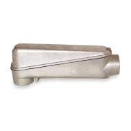 Killark Conduit Outlet Body - Aluminum LB Style, Threaded Flat MOLBD-5 for Electrical Wiring & Conduit Systems in Commercial Buildings