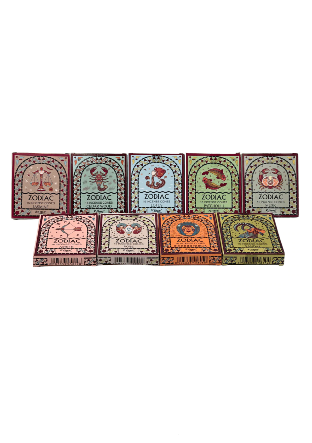 Premium Zodiac Incense Cones - Aromatherapy for Relaxation & Meditation - Perfect for Home, Yoga, and Spiritual Practices