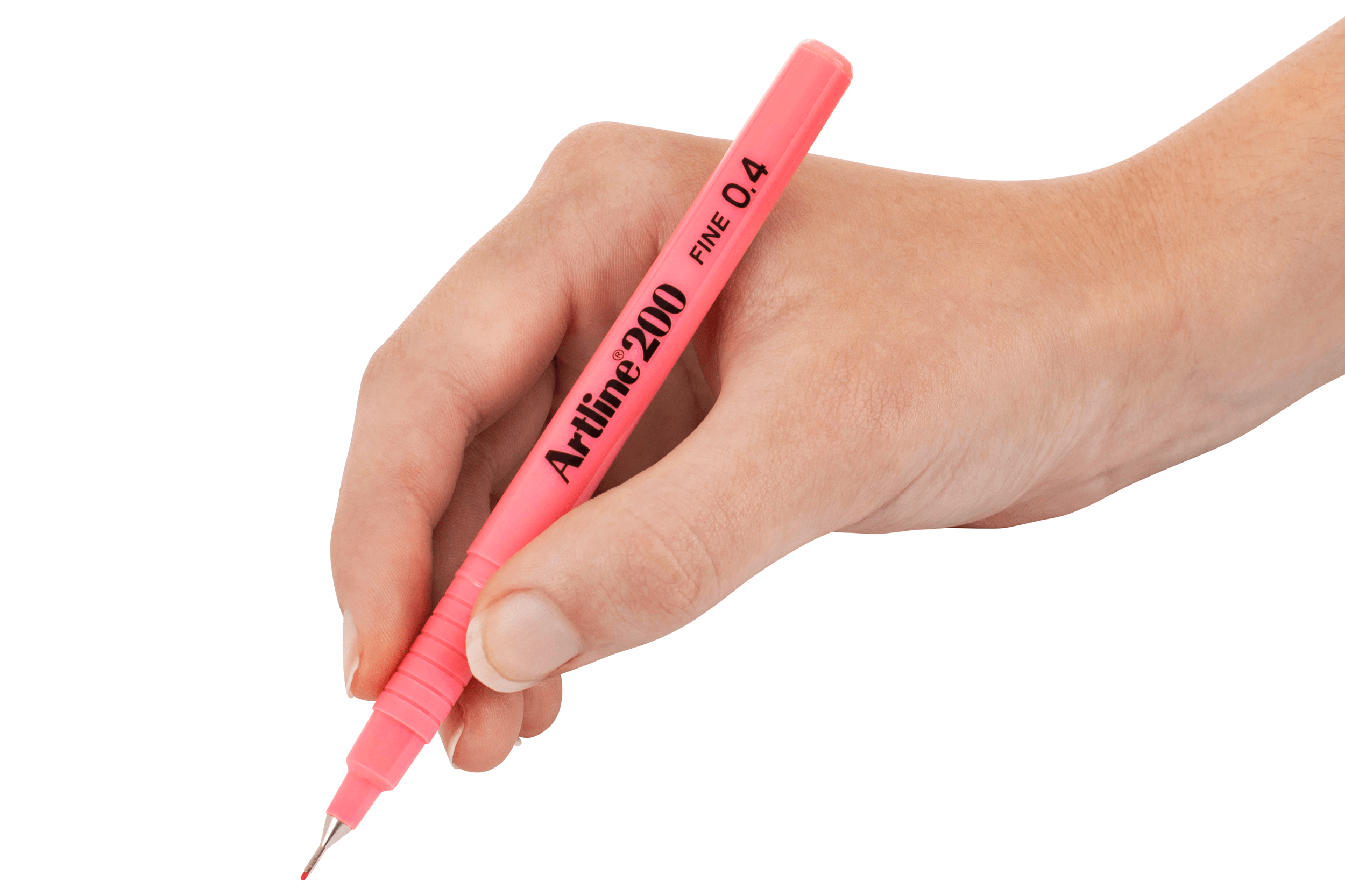 Artline 200 Fineliner Pen Set - 0.4mm Ultra Fine Tip, 12 Pack of Vibrant Pink Pens for Journaling, Sketching & Note Taking - Perfect for Bullet Journals, Planners & Art Projects