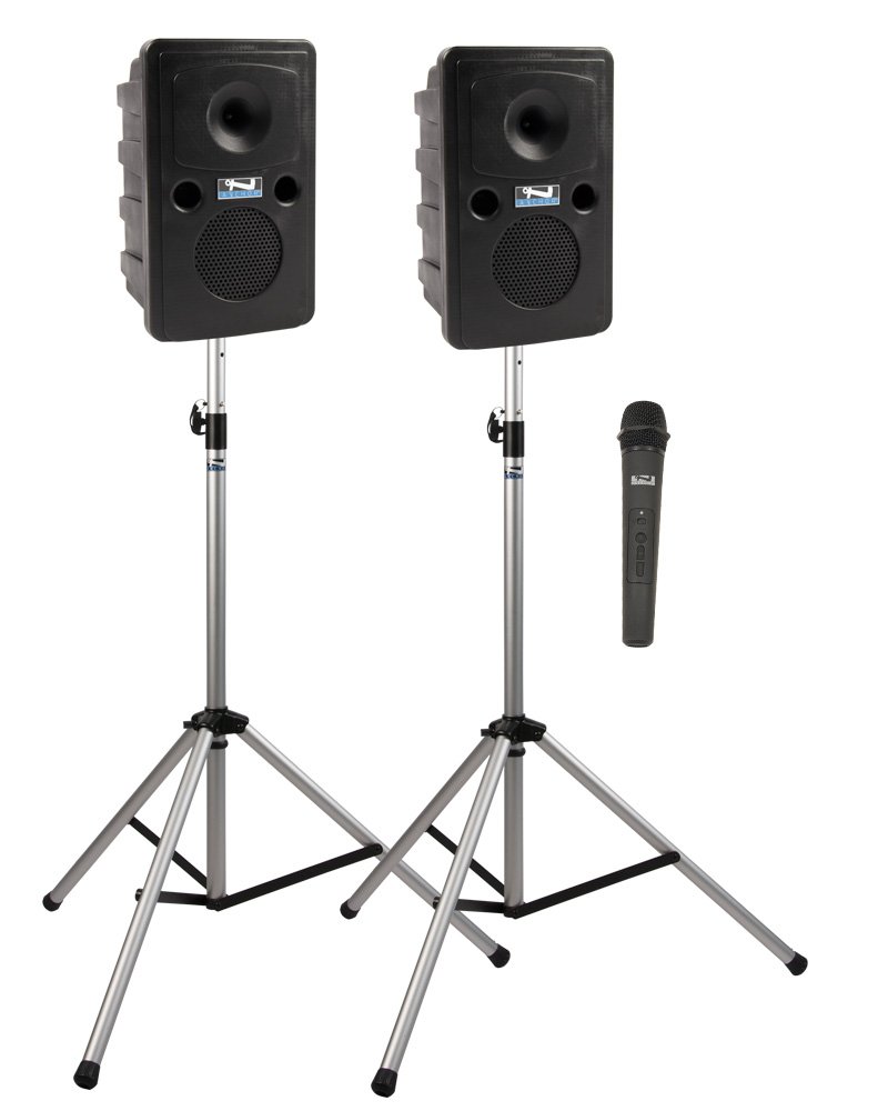 Anchor Audio Go Getter Deluxe AIR Package 1 - Wireless PA System with AIR Companion Speaker & Microphone for Outdoor Events, Parties, and Live Performances