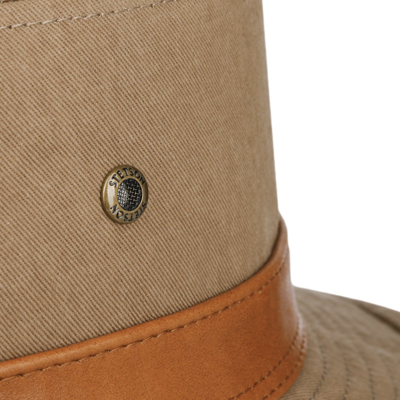 Stetson Men's Cotton Chino Twill Bucket Hat - Casual Sun Protection Outdoor Hat for Beach, Fishing & Summer Activities