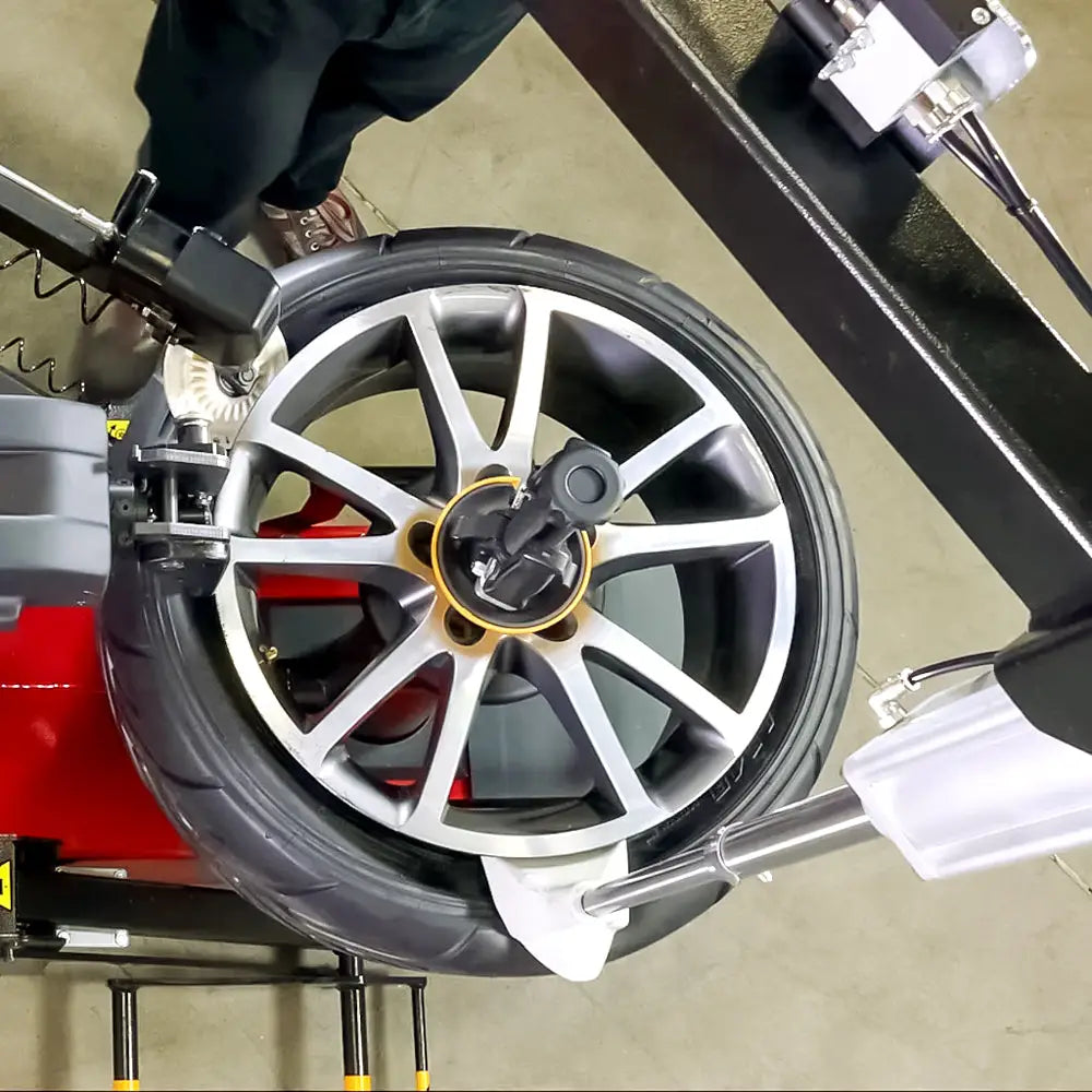 Corghi AM5000 Touchless Tire Changer with BPT Helper Arm - Professional Wheel Service Machine for Auto Shops & Tire Stores - Perfect for Quick Tire Changes & Repairs