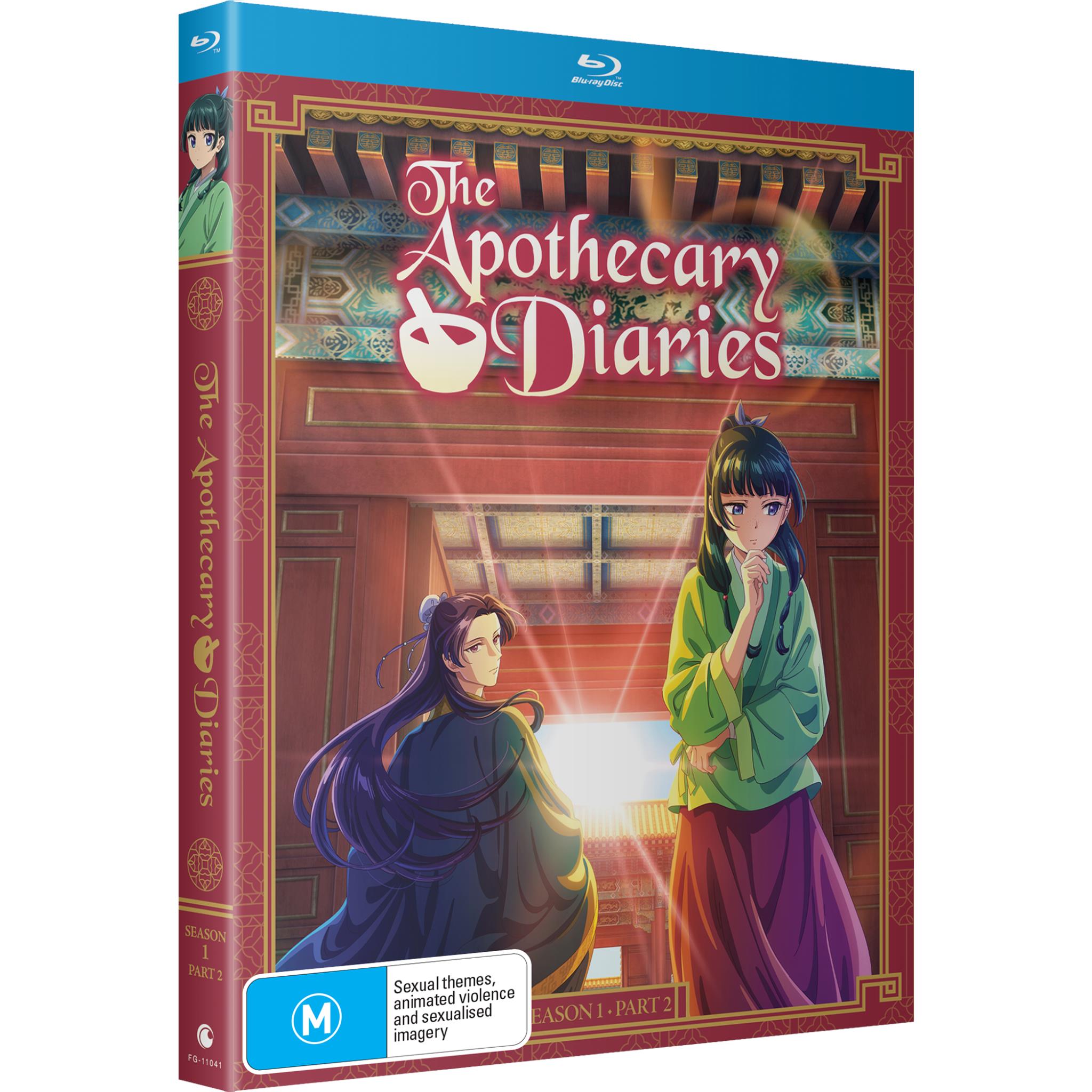 The Apothecary Diaries Season 1 Part 2 - Historical Mystery Anime Series | Perfect for Anime Fans & Collectors | Great for Binge-Watching & Gift Giving