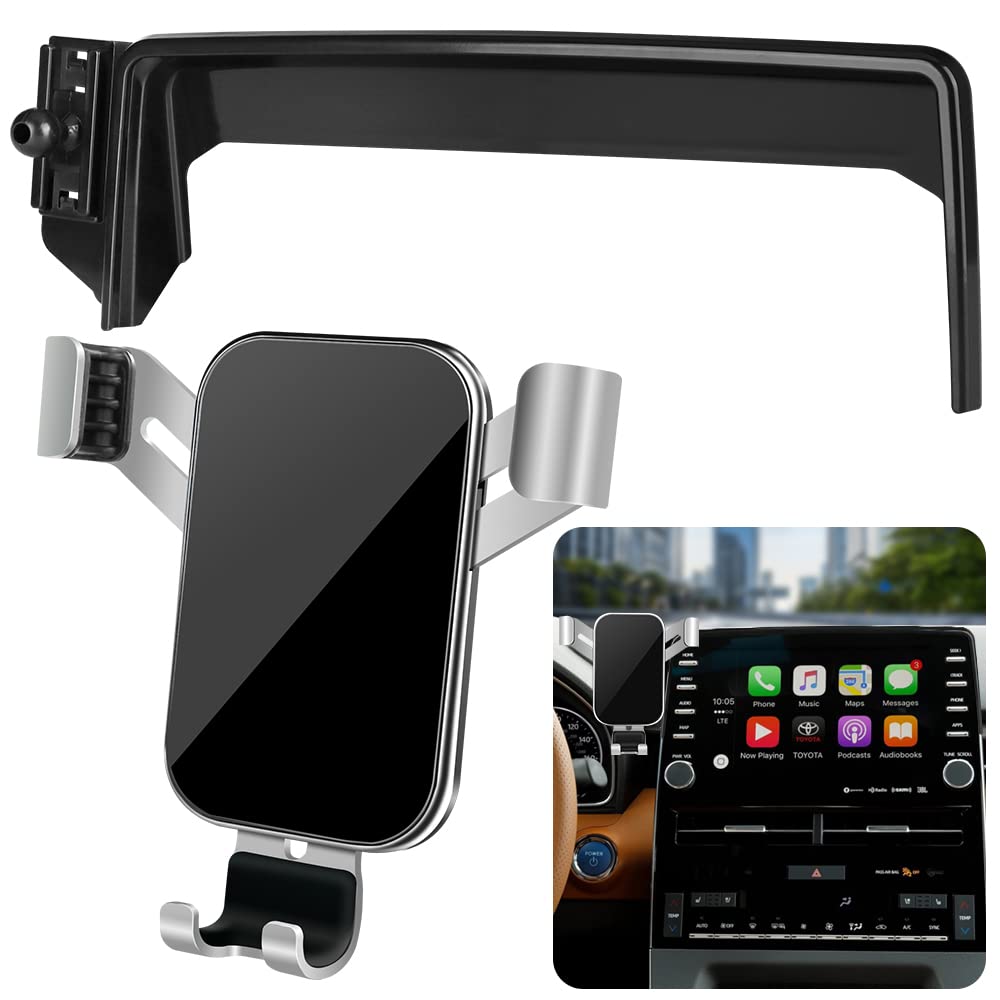Premium Car Phone Holder Mount for Toyota Avalon 2019-2022 & Hybrid Models - Universal Auto Interior Accessories with Charging & Navigation - Perfect for Commuting, Road Trips & Hands-Free Driving