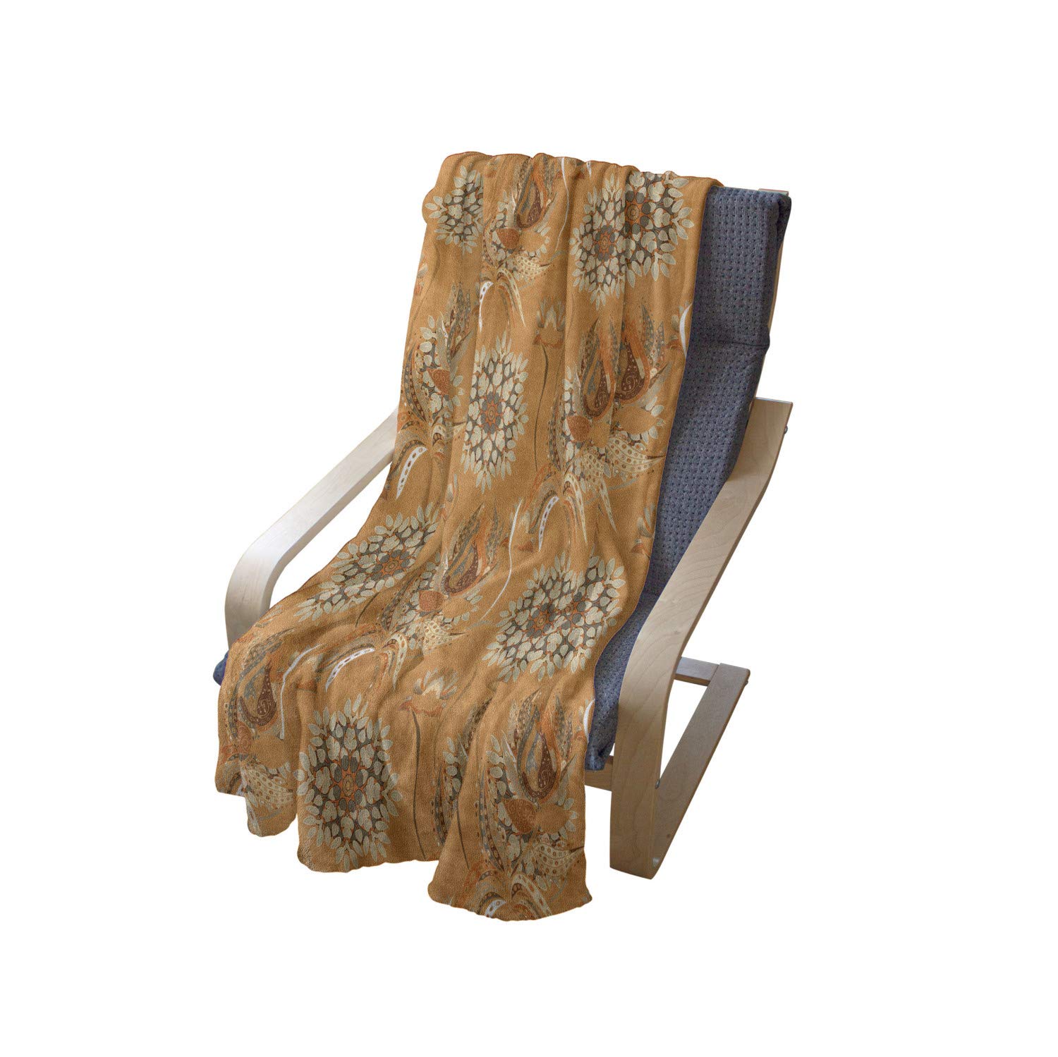 Ambesonne Flannel Fleece Throw Blanket 70