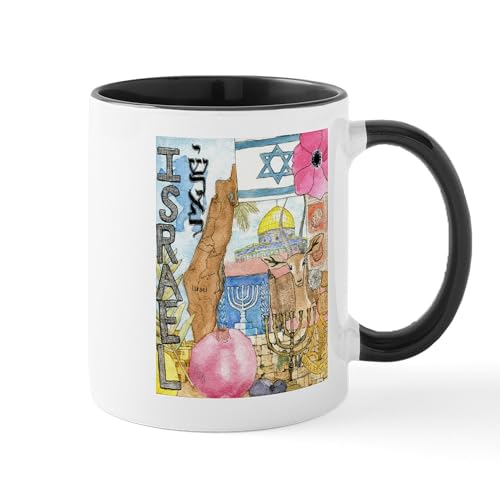 White/Black Inside - Israel, Mugs