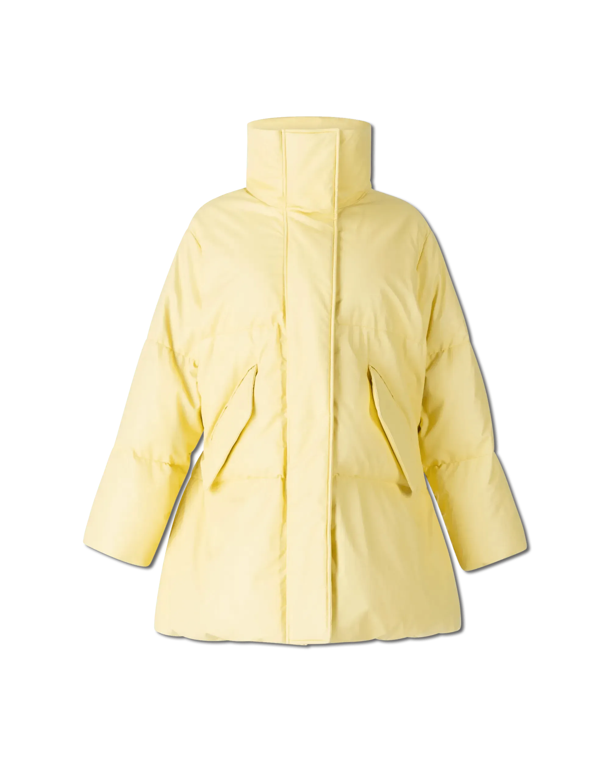 Women's High Neck Padded Jacket - Winter Warm Quilted Coat with Hood | Outdoor Activities, Casual Wear & Cold Weather Protection