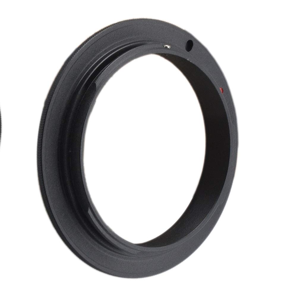 58mm Retro Macro Adapter Ring for Canon EOS DSLR Cameras - Compatible with T6s (760D), T7i, T6, SL1(100D), XS(1000D), 60D,70D,77D,80D,10D,20D,30D,40D,50D - Perfect for Vintage Lens Photography & Close-Up Shots