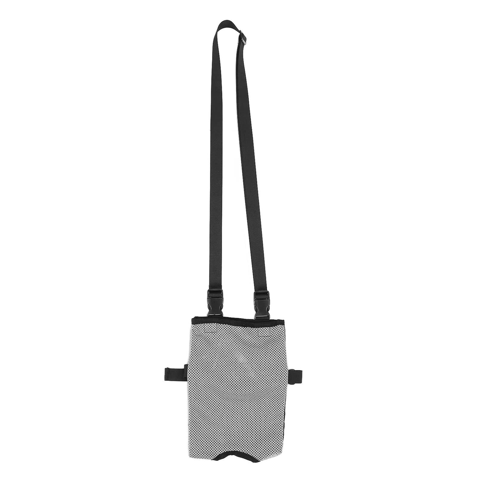 Discreet Catheter Bag Cover - Grey Urine Drainage Bag Holder for Post-Surgery & Medical Needs | Portable Shoulder Bag for Body Fluid Collection | Ideal for Hospital Recovery & Home Care